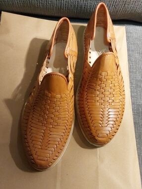 Mexican Leather Loafer Huaraches Sz 10